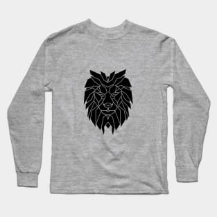 Lion Head Poly Long Sleeve T-Shirt